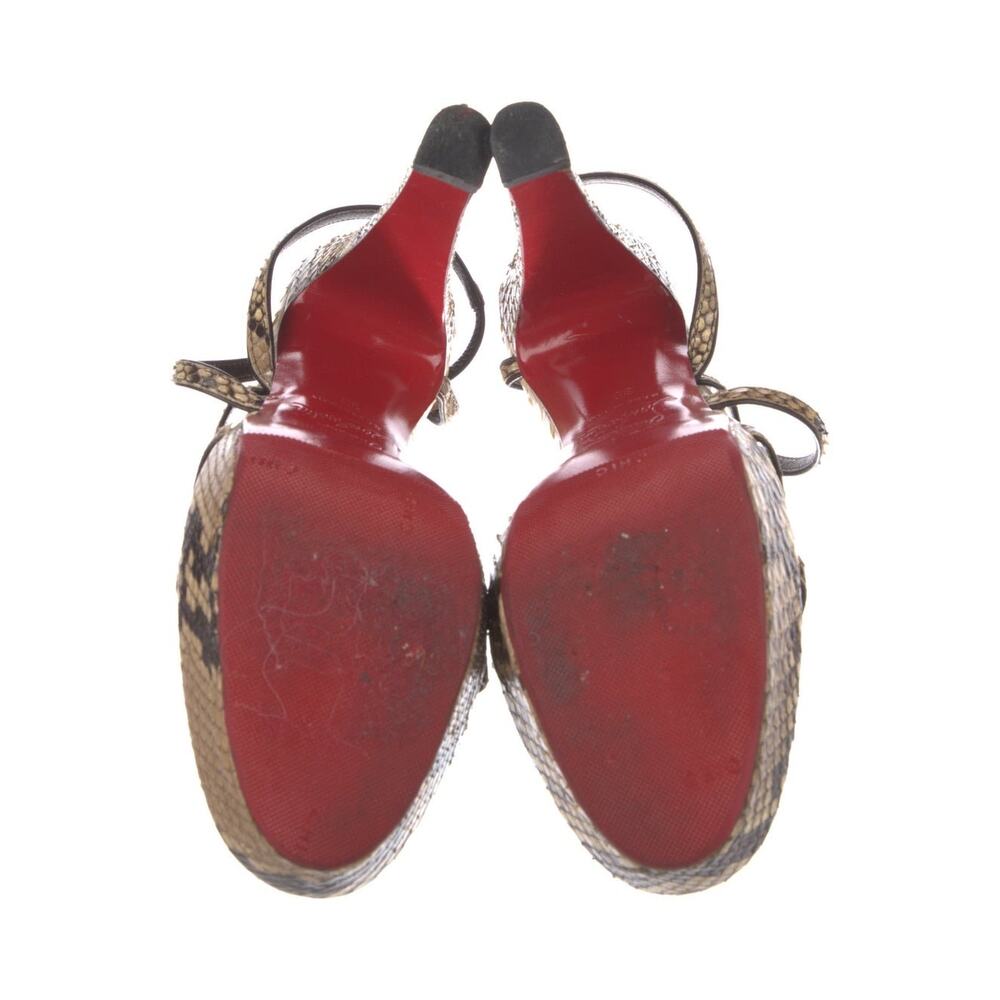 Christian Louboutin Python Heels - image 5